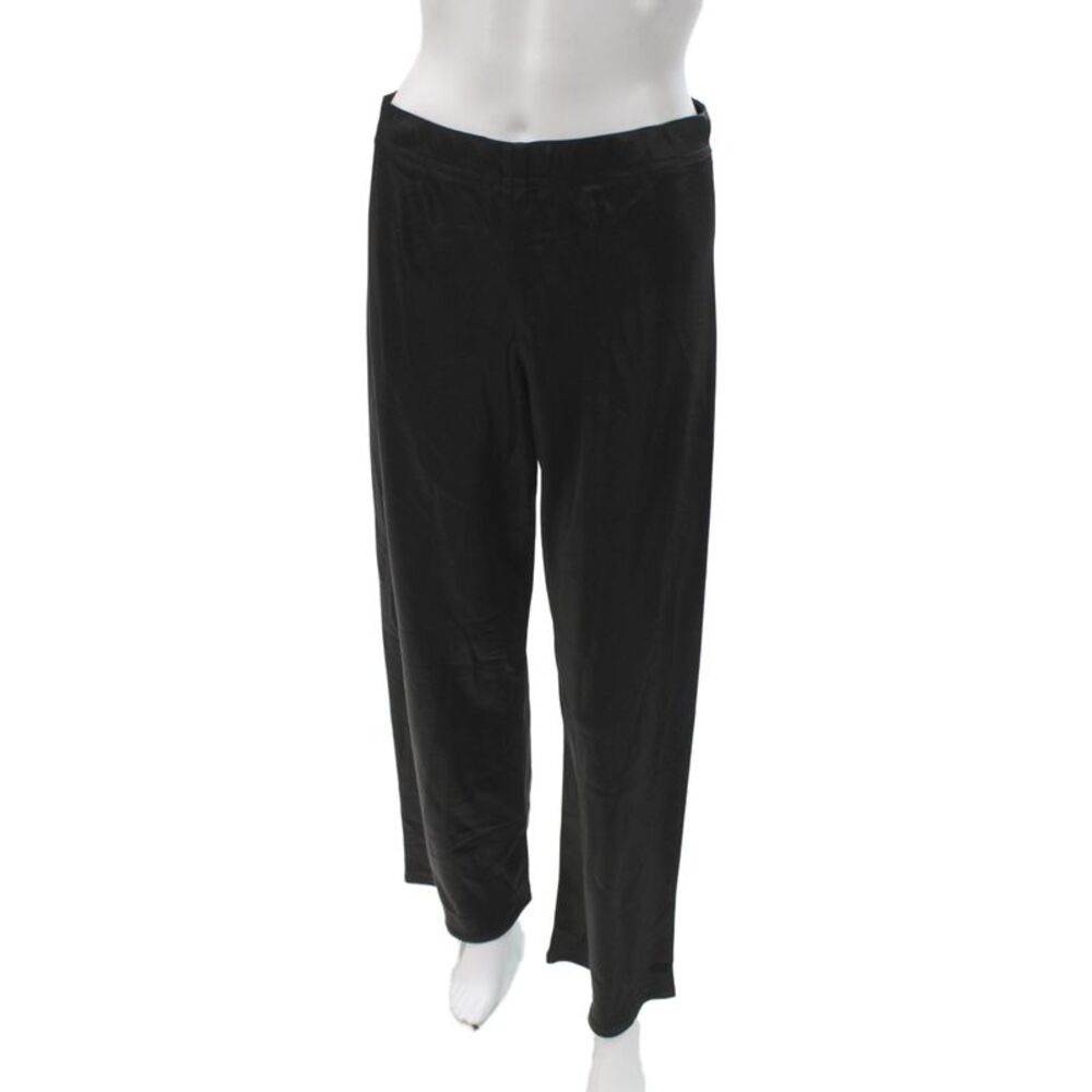 Cami Womens Black Silk Pull On Dress Pants Minimalist Size S
